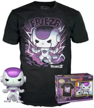 Image of Dragon Ball Z - Frieza - T-Shirt plus Funko - POP! & tee Funko Pop! multicolor
