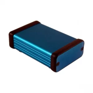 Image of Hammond 1455C801BU Extruded Aluminium Enclosure 82 x 54 x 23mm Blue