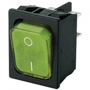 Image of Marquardt Toggle switch 1835.3105 250 V AC 6 A 2 x OffOn IP40 latch