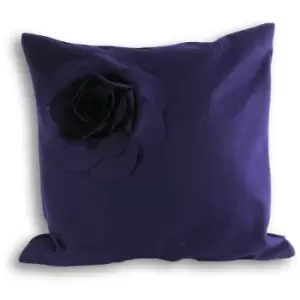 Image of Riva Home Lotus Cushion Cover (45x45cm) (Purple) - Purple