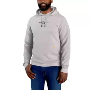 Image of Carhartt Mens Lightweight Logo Relaxed Fit Graphic Hoodie M - Chest 38-40' (97-102cm)