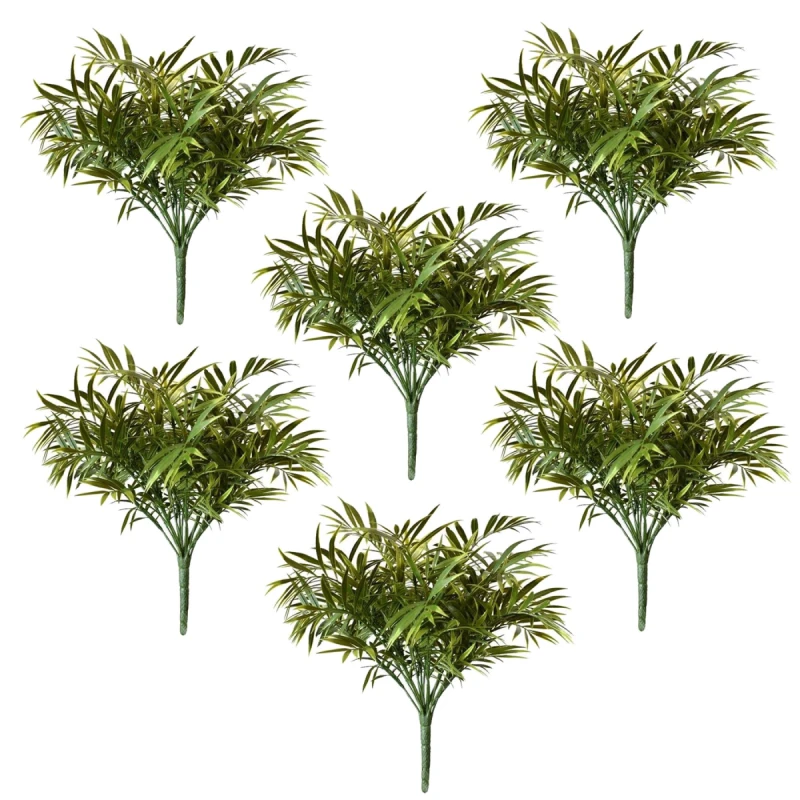 Image of N/A Pack of 6 x 40cm Fire Retardant Artificial Palm Tree Stem