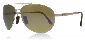 Image of Maui Jim Pilot Sunglasses Gold H210 Polariserade 63mm