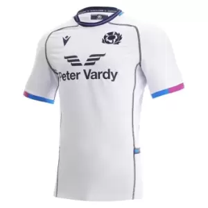 Image of Macron Scotland Alternate Test Rugby Shirt 2021 2022 - White
