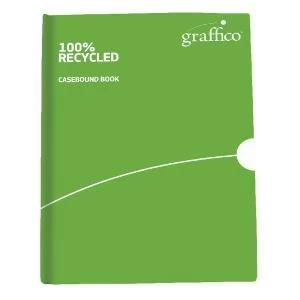 Image of Graffico Recycled Casebound Notebook 160 Pages A5 9100033