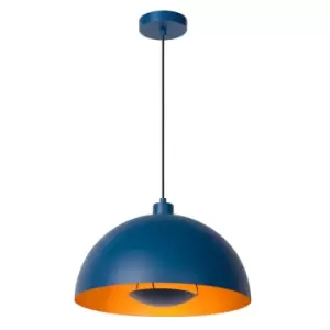 Image of Siemon Modern Pendant Light - Ø40cm - 1xE27 - Blue
