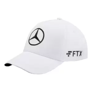 Image of 2022 Mercedes George Russell Driver Baseball Cap (White)