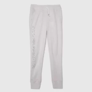 Image of Under Armour Girls Rival Fleece Joggers In Pale Pink