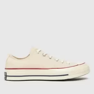 Image of Converse Chuck 70 Ox, Parchment/Garnet/Egret, size: 4+, Unisex, Trainers, 162062C