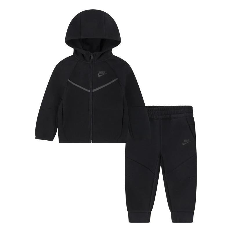 Image of Nike Tech Tracksuit Baby Black male 12M