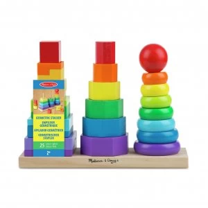 Image of Melissa and Doug Geometric Stacker