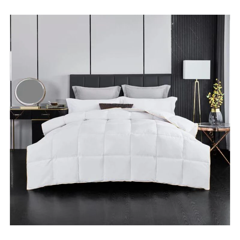 Image of Ezysleep Ezysleep 10.5tog Premium Goose Feather and Down Duvet in White Size: King White King Unisex 0618202372377