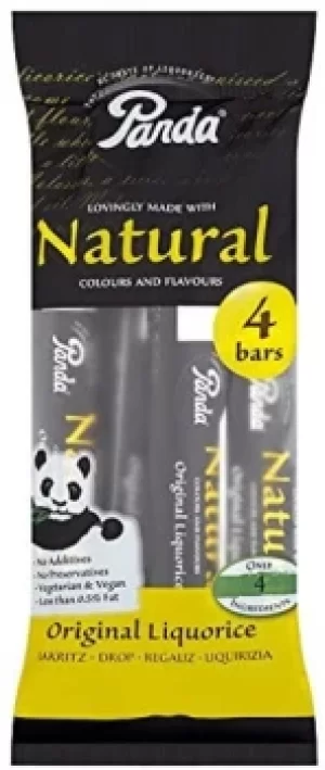 Image of Panda Licorice 4-Bar 4x32g (18 minimum)