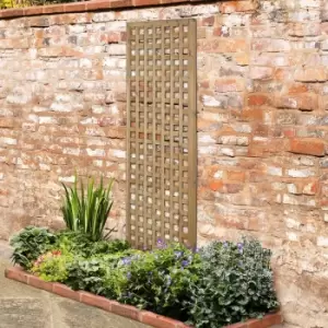 Image of Forest 6' x 2' Premium Framed Decorative Contemporary Square Garden Trellis (1.8m x 0.6m)