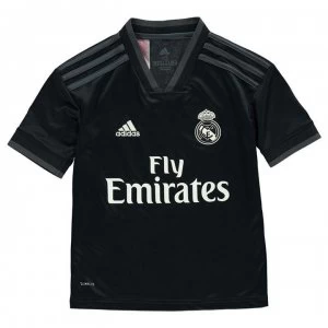 Image of adidas Real Madrid Away Shirt 2018 2019 Junior - Grey