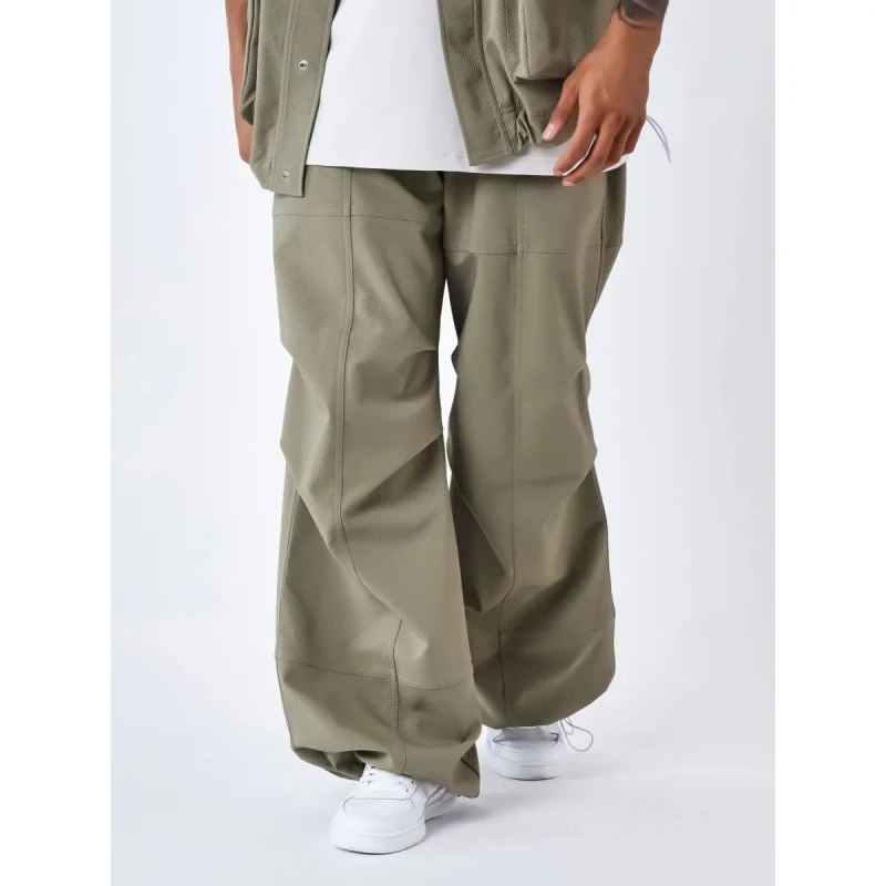 Image of Project X Paris Oversized cut-out trousers Project X Paris Vert Male L