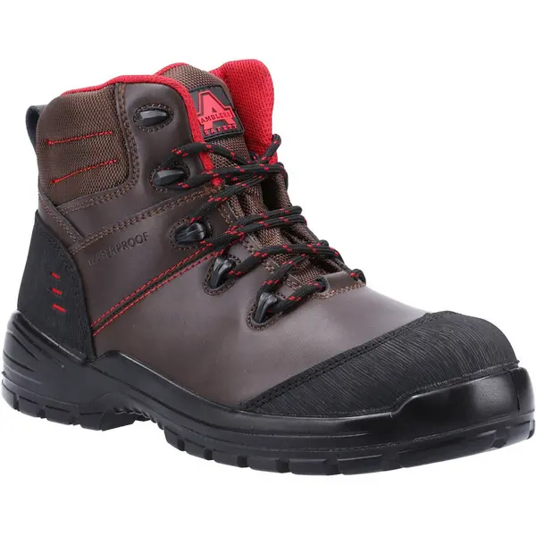 Image of Amblers Safety Mens 308C S3 SRC Metal Free Safety Boots UK Size 10.5 (EU 45)