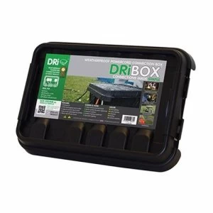 Image of Dribox DB285B 285mm IP55 Weatherproof Connection Box - Black