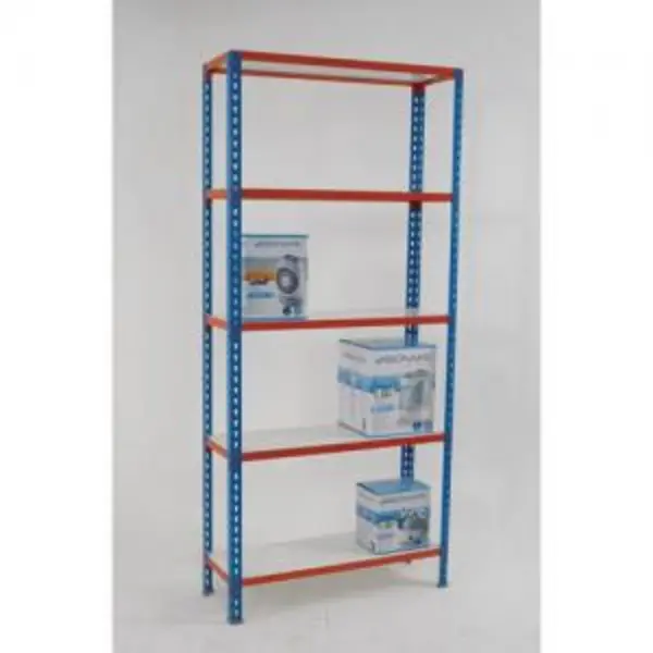 Image of ESE Direct Melamine Faced Boltless Shelving, 175kg UDL per shelf, 6 shelves, 2000H x 900W x 500D mm 404234 Garage Shelving