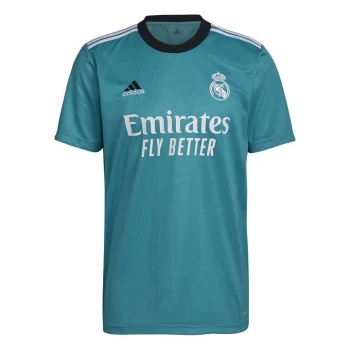 Image of adidas Real Madrid Third Shirt 2021 2022 - Green