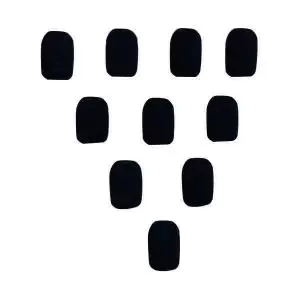 Image of Jabra BlueParrot B450-XT and B350-XT Foam Microphone Covers 10 pack