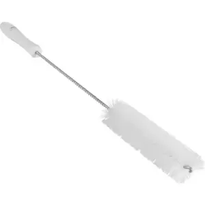 Image of Vikan Pipe brush with handle, hard, Ø 40 mm, pack of 15, white