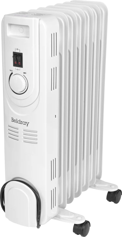 Image of Beldray 7 Fin EH3748 Oil Filled Radiator 1500W - White