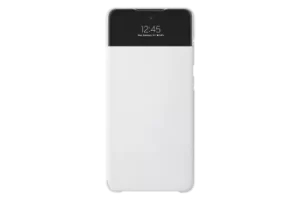 Image of Samsung Galaxy A72 Smart S View Wallet Cover in White (EF-EA725PWEGEW)