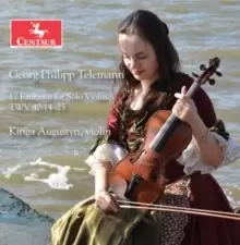 Image of Georg Philipp Telemann: 12 Fantasias for Solo Violin TMV40:14-25