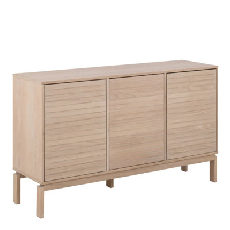 Image of Furniture To Go Linley 3 Door Sideboard In White Oak