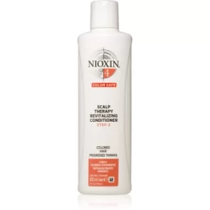 Image of Nioxin System 4 Color Safe Scalp Therapy Revitalizing Conditioner Deeply Nourishing Conditioner For Damaged And Colored Hair 300ml