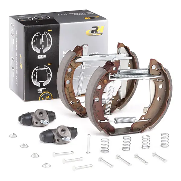 Image of FEBI BILSTEIN Brake Set, drum brakes Rear Axle 37513 RENAULT,TWINGO II (CN0_),Twingo II Kasten / Schragheck (CNO_)