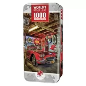 Image of Masterpieces Puzzle Worlds Smallest High Performance Tin Box Puzzle 1000 Piece Jigsaw Puzzle