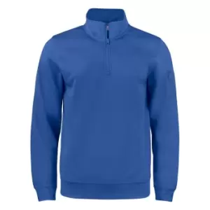 Image of Clique Unisex Adult Basic Active Quarter Zip Sweatshirt (XL) (Royal Blue)