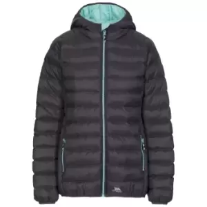 Image of Trespass Womens/Ladies Abigail Casual Padded Jacket (XXS) (Dark Grey)