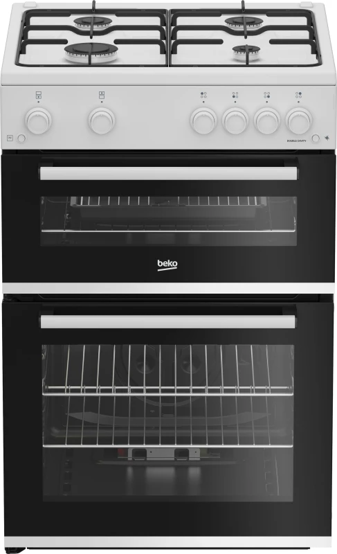 Image of Beko FTG6201W 60cm Gas Cooker with Variable rate grill - White - A+ Rated