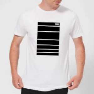 Image of Primed Block T-Shirt - White - 4XL
