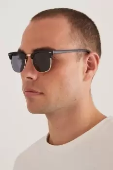 Image of Mens Retro Frame Sunglasses