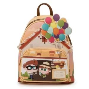 Image of Loungefly Pixar Up Working Buddies Mini Backpack
