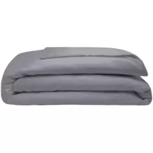 Image of Belledorm 200 Thread Count Egyptian Blend Duvet Cover (Superking) (Slate) - Slate