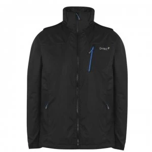 Image of Gelert Horizon Waterproof Jacket Mens - Blk/Gelert Blue