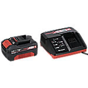Image of Einhell 4512041 18 V 3.0 Ah Li-Ion Power X-Change Battery and Charger Starter Kit
