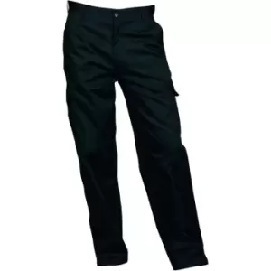 Image of Portwest Mens Combat Workwear Trousers (32/L) (Black) - Black