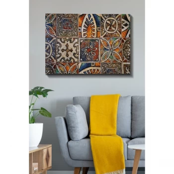 Image of Kanvas Tablo (70 x 100) - 130 Multicolor Decorative Canvas Painting