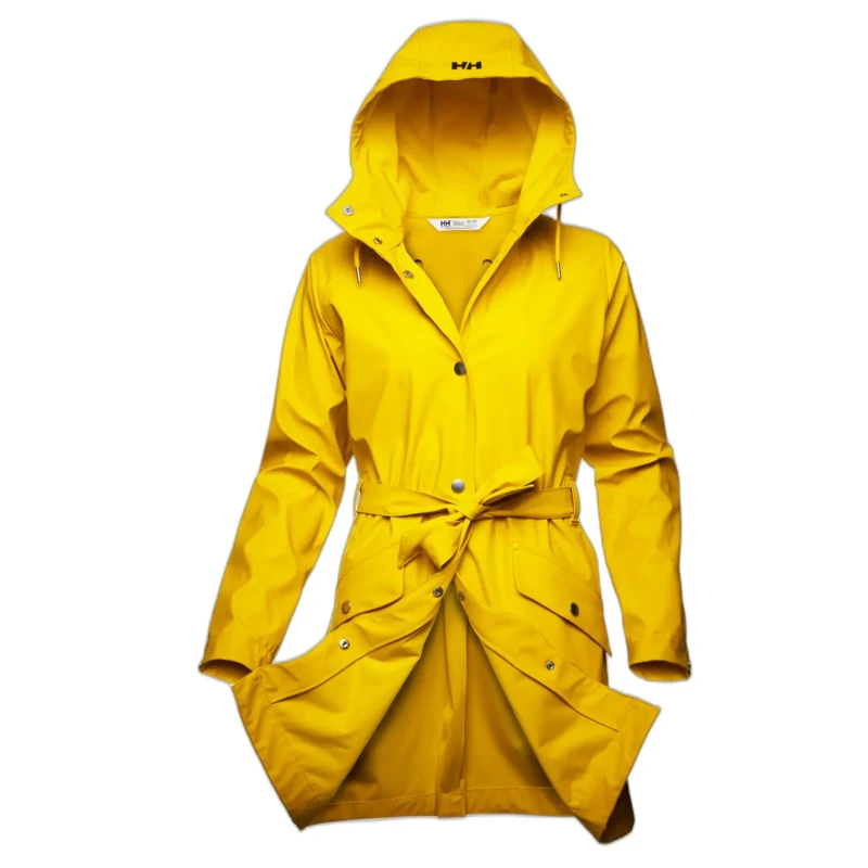 Image of Helly Hansen Raincoat woman Helly Hansen Kirkwall II Jaune Female M