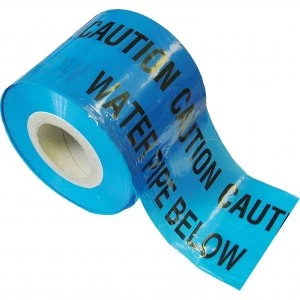 Image of Faithfull Water Pipe Warning Tape 150mm 365m