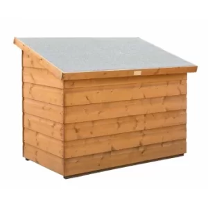 Image of Rowlinson Shiplap Patio Chest, Honey