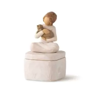 Image of Willow Tree 28178 Kindness Girl Keepsake Box - P64164
