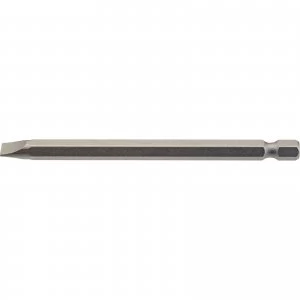 Image of Draper Slotted Screwdriver Bit 6.5mm 100mm Pack of 1
