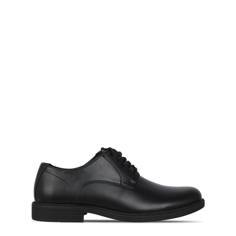 Image of Giorgio Lace Up Derby Shoes Mens Black male 7 (41)